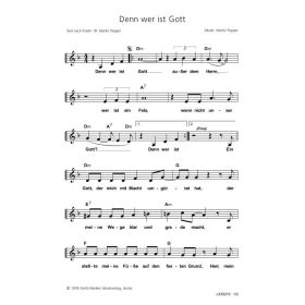 Produktbild des Artikels Noten - Download Denn wer ist Gott