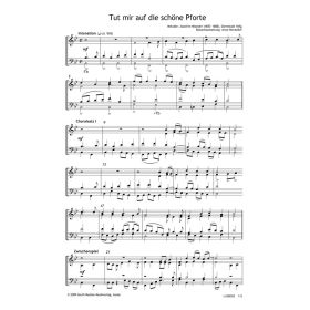 Produktbild des Artikels Tut mir auf die schöne Pforte (Noten - Download)