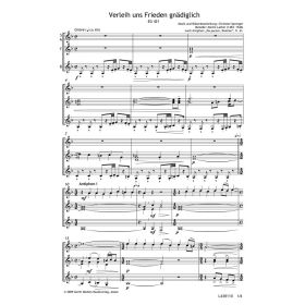 Produktbild des Artikels Verleih uns Frieden gnädiglich (Noten - Download)