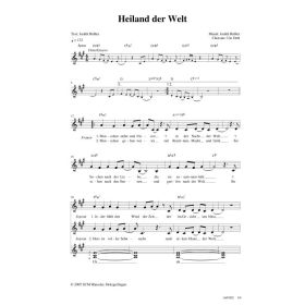 Produktbild des Artikels Noten - Download Heiland der Welt