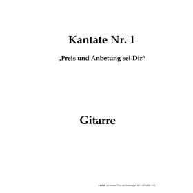 Produktbild des Artikels Preis und Anbetung sei Dir (GITARRE) (Noten - Download)