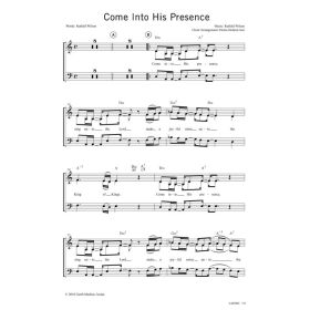 Produktbild des Artikels Noten - Download Come Into His Presence
