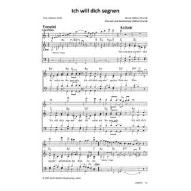 Produktbild des Artikels Ich will dich segnen (Noten - Download)