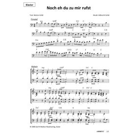 Produktbild des Artikels Noch eh du zu mir rufst (Klavier) (Noten - Download)
