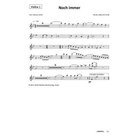 Produktbild des Artikels Noch immer (Violine 1) (Noten - Download)