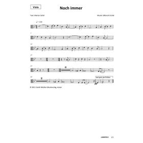 Produktbild des Artikels Noch immer (Viola) (Noten - Download)