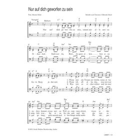 Produktbild des Artikels Nur auf dich geworfen zu sein (Noten - Download)