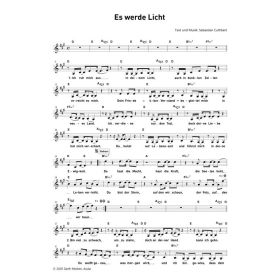 Produktbild des Artikels Es werde Licht (Noten - Download)