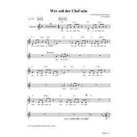Produktbild des Artikels Wer soll der Chef sein (Noten - Download)