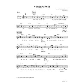 Produktbild des Artikels Verkehrte Welt (Noten - Download)