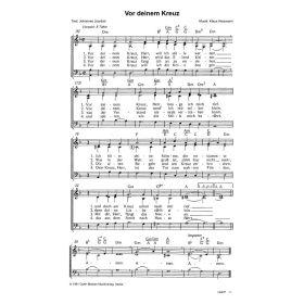 Produktbild des Artikels Noten - Download Vor deinem Kreuz