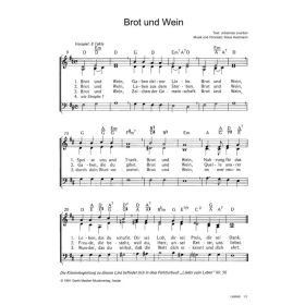 Produktbild des Artikels Noten - Download Brot und Wein