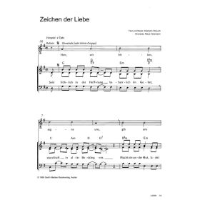 Zeichen der Liebe