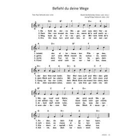 Produktbild des Artikels Noten - Download Befiehl du deine Wege