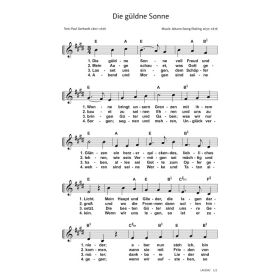 Produktbild des Artikels Noten - Download Die güldne Sonne