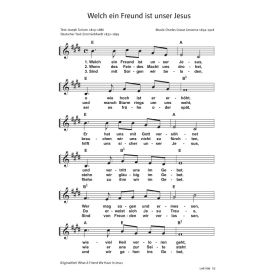 Produktbild des Artikels Noten - Download Welch ein Freund ist unser Jesus / What A Friend We Have In Jesus