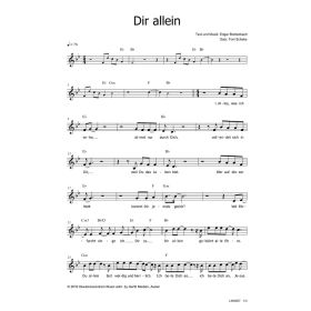 Produktbild des Artikels Noten - Download Dir allein