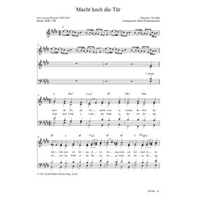 Produktbild des Artikels Noten - Download Macht hoch die Tür