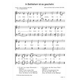 Produktbild des Artikels Noten - Download In Bethlehem ist es geschehn