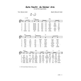Produktbild des Artikels Gute Nacht, du kleiner Arm (Noten - Download)