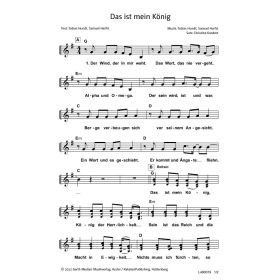 Produktbild des Artikels Noten - Download Das ist mein König