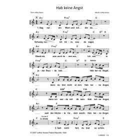 Produktbild des Artikels Noten - Download Hab keine Anst