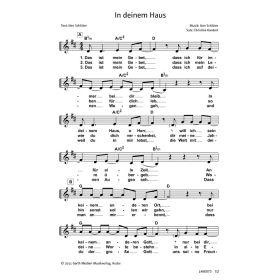 Produktbild des Artikels Noten - Download In deinem Haus