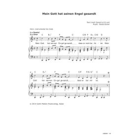 Produktbild des Artikels Noten - Download Mein Gott hat seinen Engel gesandt