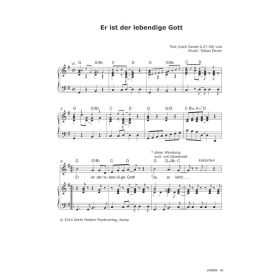Produktbild des Artikels Noten - Download Er ist der lebendige Gott