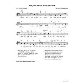 Produktbild des Artikels Herr, mit Petrus will ich weinen (Noten - Download)