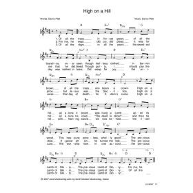 Produktbild des Artikels High On A Hill (Noten - Download)