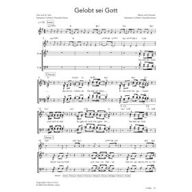 Produktbild des Artikels Gelobt sei Gott / Glory To God (Noten - Download)