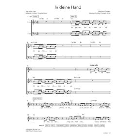 Produktbild des Artikels In deine Hand / My Dear Lord (Noten - Download)
