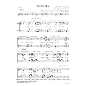 Produktbild des Artikels Noten - Download We Will Sing