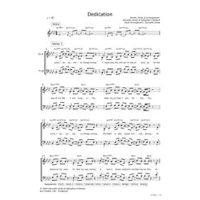 Produktbild des Artikels Noten - Download Dedication