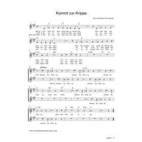 Produktbild des Artikels Noten - Download Kommt zur Krippe