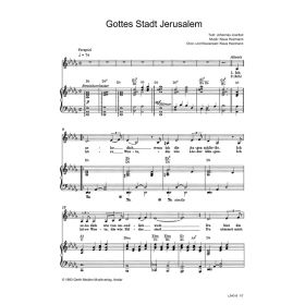 Produktbild des Artikels Noten - Download Gottes Stadt Jerusalem