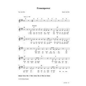 Produktbild des Artikels Noten - Download Frauenpower