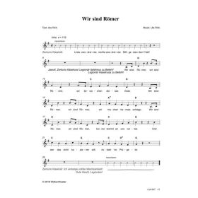 Produktbild des Artikels Noten - Download Wir sind Römer