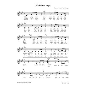 Produktbild des Artikels Weil du es sagst (Noten - Download)