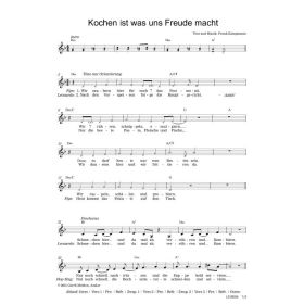 Produktbild des Artikels Noten - Download Kochen ist was uns Freude macht