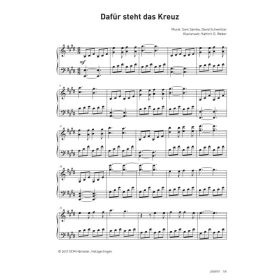 Produktbild des Artikels Noten - Download Dafür steht das Kreuz