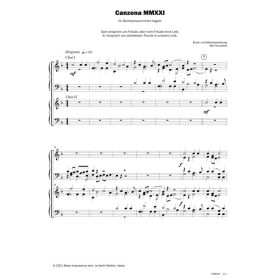Produktbild des Artikels Noten - Download Canzona MMXXI