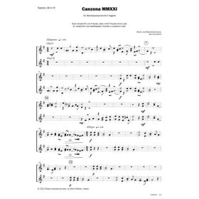 Produktbild des Artikels Noten - Download Canzona MMXXI
