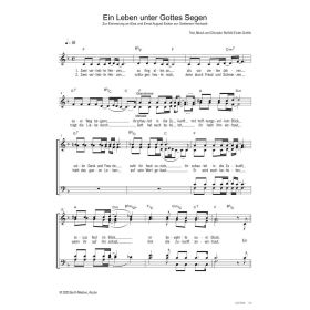 Produktbild des Artikels Noten - Download Ein Leben unter Gottes Segen