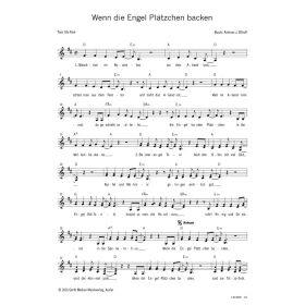 Produktbild des Artikels Noten - Download Wenn die Engel Plätzchen backen