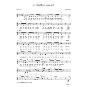Produktbild des Artikels Im Haselnussstrauch (Noten - Download)
