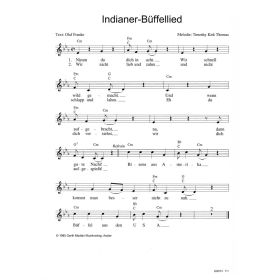 Produktbild des Artikels Indianer-Büffellied (Noten - Download)