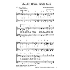 Produktbild des Artikels Noten - Download Lobe den Herrn, meine Seele