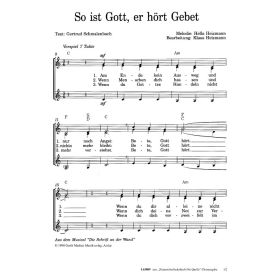 Produktbild des Artikels So ist Gott, er hört Gebet (Noten - Download)